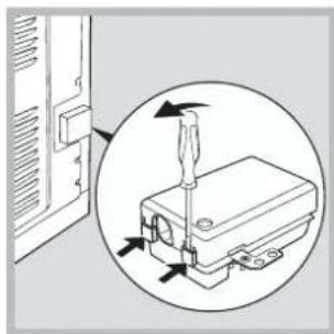 Ariston Thermo FB 21.2 - Anschluss des Netzkabels - 1