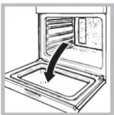 Ariston Thermo FB 21.2 - Cleaning the oven door - 1