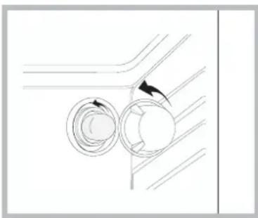 Ariston Thermo FB 21.2 - Remplacement de l'ampoule d'éclairage - 1