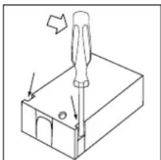 Ariston Thermo KOT 7424 IO BI - Valable seulement pour les modèles dépourvus de cable d'alimentation - 1
