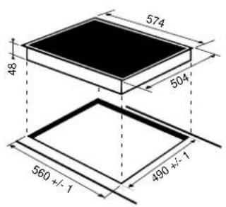 Ariston Thermo KOT 7424 IO BI - Installazione - 2