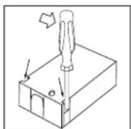 Ariston Thermo KOT 7424 IO BI - Nur für Modelle ohne Versorgungskabel - 1