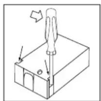 Ariston Thermo KOT 7424 IO BI - Gælder kun for modeller.uden elektrisk forsyningskabel. - 1