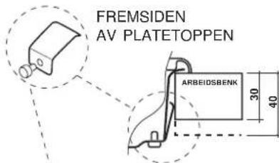 Ariston Thermo KOT 7424 IO BI - Det er viktig at disse skruene er tilgjengelige. - 1