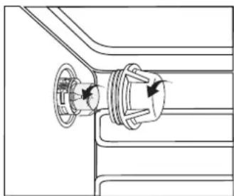 Ariston Thermo XC 95 MK - Remplacement de la lampe d'éclairage du four - 1