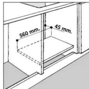Ariston Thermo TQ 740 ES ICE - Installazione dei piani da incasso - 9