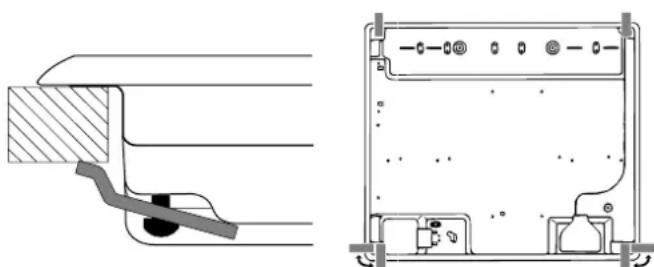 Ariston Thermo TQ 740 ES ICE - Instalacion de las placas empotrables - 5