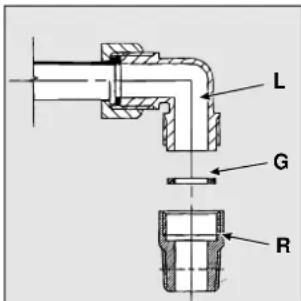 Ariston Thermo TQ 740 ES ICE - Raccordement gaz - 1
