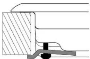 Ariston Thermo TD 740 MST - Esquema de aplicação dos fixadores - 2