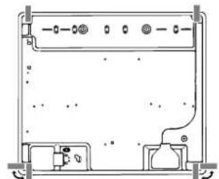 Ariston Thermo TD 740 MST - Esquema de aplicação dos fixadores - 4