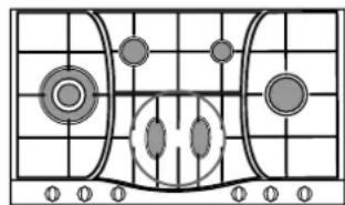 Ariston Thermo PH 960 MST GH - Drehender"Semi-Fischbrenner"um 90^ - 4