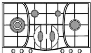 Ariston Thermo PH 960 MST GH - Quelques conseils pratiques pour比较好 utiliser les brûleurs centraux "Demi-Poissonnière" - 4