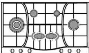 Ariston Thermo PH 960 MST GH - Conselhos práticos para autilização dos queimadores principals "Semi-Peixeira" - 1