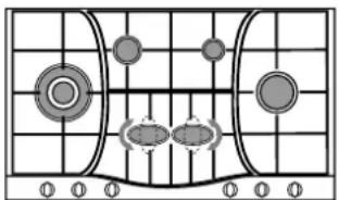 Ariston Thermo PH 960 MST GH - Quelques conseils pratiques pour比较好 utiliser les brûleurs centraux "Demi-Poissonnière" - 1
