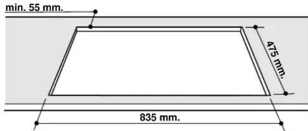 Ariston Thermo PH 960 MST GH - Installation des plans à encastrer - 2