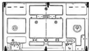 Ariston Thermo PH 960 MST GH - Bevestigingschema van het kookvlak - 4