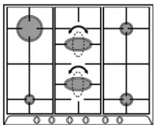 Ariston Thermo PF 760 AST - Quelques conseils pratiques pour mieux utiliser les brûleurs centraux "Demi-Poissonnière" - 1