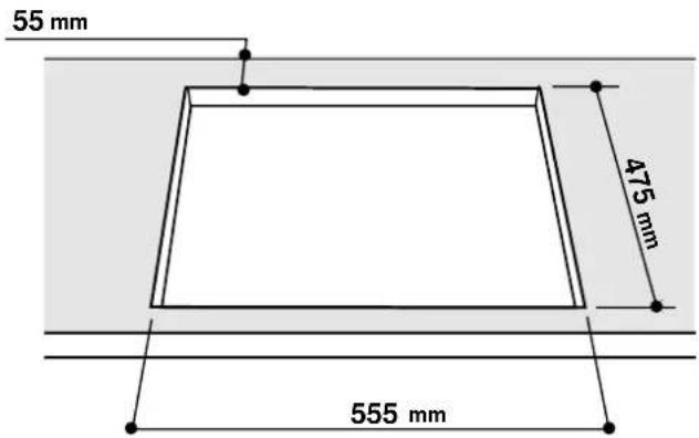 Ariston Thermo PF 760 AST - Installazione dei piani da incasso - 2