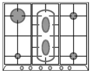Ariston Thermo PF 760 AST - Conselhos práticos para a utilização dos queimadores principais “Semi-Peixeira” - 2