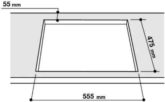 Ariston Thermo PF 760 AST - Installation des tables à encastrer - 2