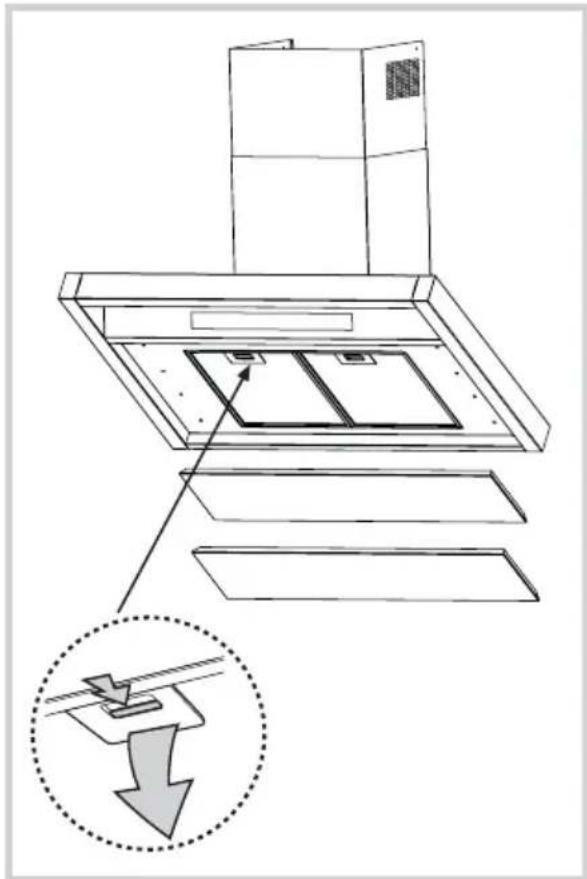 Ariston Thermo HZV 9 - Mounting and changing the filter - 1