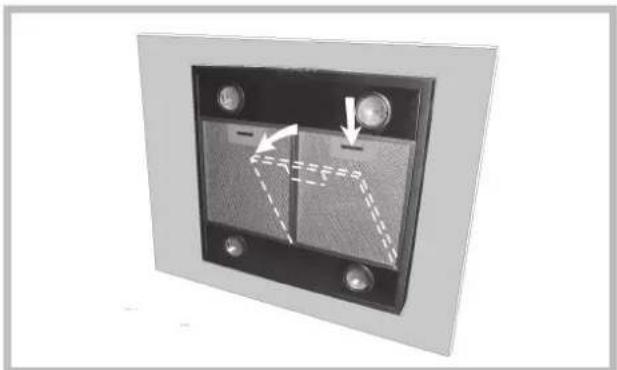 Ariston Thermo HDMI 91 IX - Limpeza dos filtros anti-gordura - 1