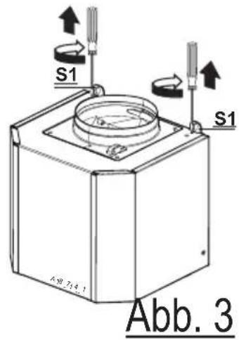 Ariston Thermo HDL 9 - Anschluss im Abluftbetrieb. - 1