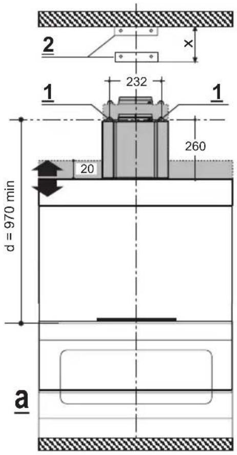 Ariston Thermo HDL 9 - Fixing the wall brackets item 2: - 1