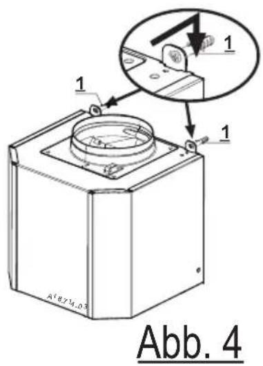 Ariston Thermo HDL 9 - Anschluss im Abluftbetrieb. - 2