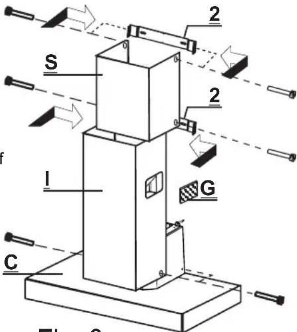 Ariston Thermo HDL 9 - Fitting the telsaccopicchimney - 1