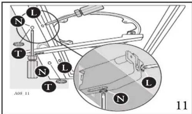 Ariston Thermo HDM 9 IX - - Instalación del cuerpo de la campana C - 7