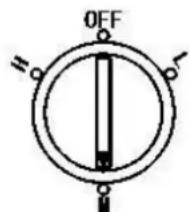 Dunavox DAH12.48PC - Utilisation du bouton de controle: - 1