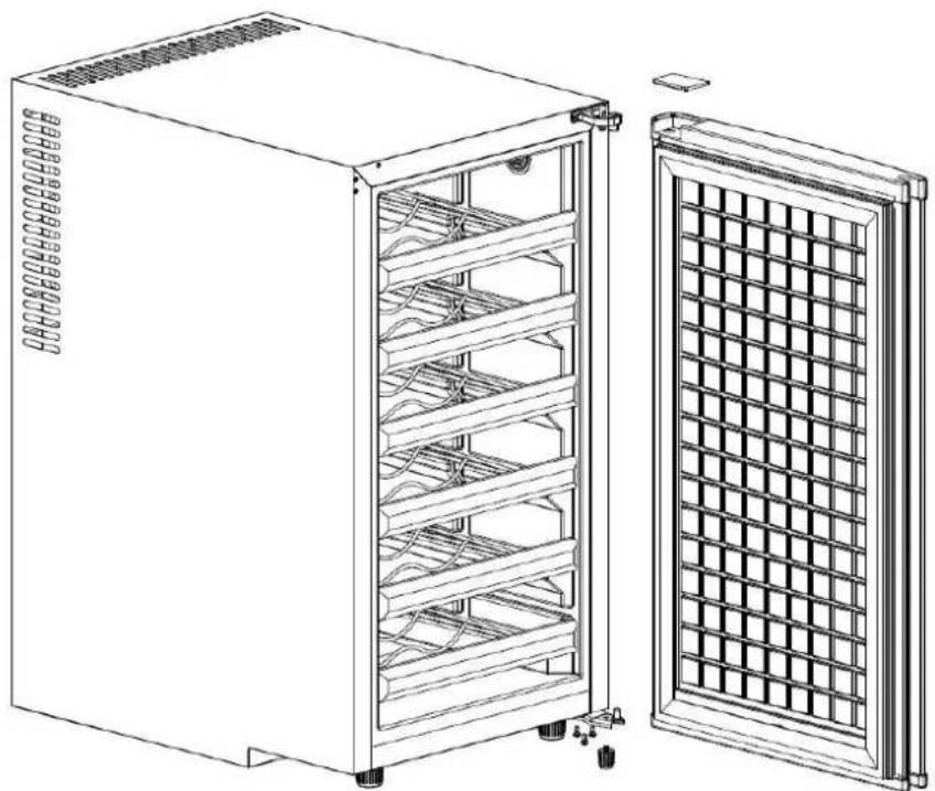 Dunavox DAH12.48PC - Cxematnueckoe n3o6paXeHne BHHbIX shkaΦOB - 2