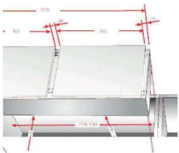 M-SYSTEM MKV1780 - Schematische weergave van de koelkast - 6