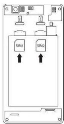 ECHO Plum - Inserting the SIM cards - 3