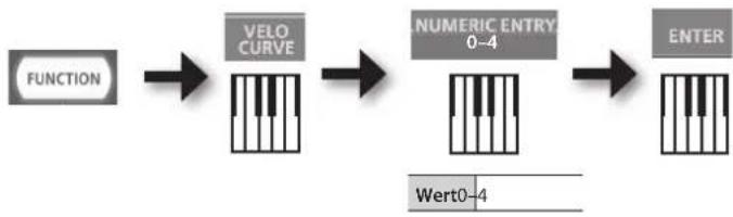 ROLAND RD64 - Verändern von Einstellungen (FUNCTION-Modus) - 3