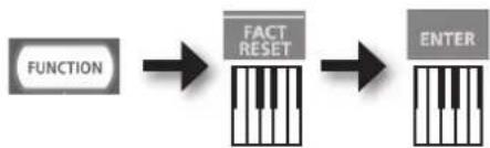 ROLAND RD64 - Changing Settings (FUNCTION Mode) - 2