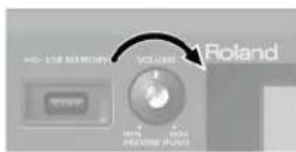 ROLAND INTEGRA7 - 请开启 INTEGRA-7 的 [◎] 开关。 - 2