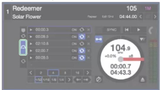 ROLAND DJ808 - Création d'un 'Flip' - 1