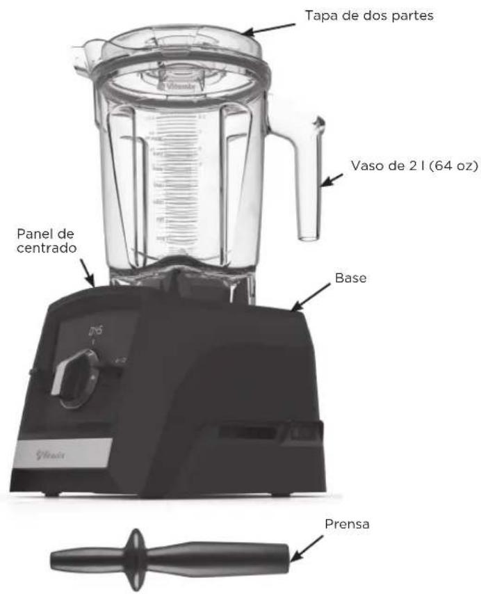 Vitamix Ascent A2500i - PIEZAS Y FUNCIONES - 1