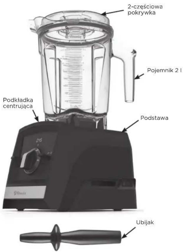 Vitamix Ascent A2500i - CZEŚCIIFUNKCJE - 1