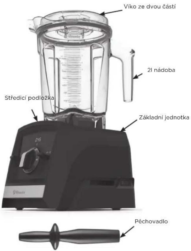 Vitamix Ascent A2500i - ČÁST I A FUNKCE - 1