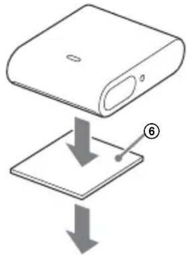 SONY RMX7BT - Installieren des Adapters - 1