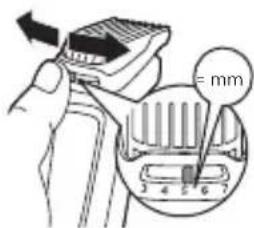 PHILIPS MG3740 - Skjeggkammer - 1