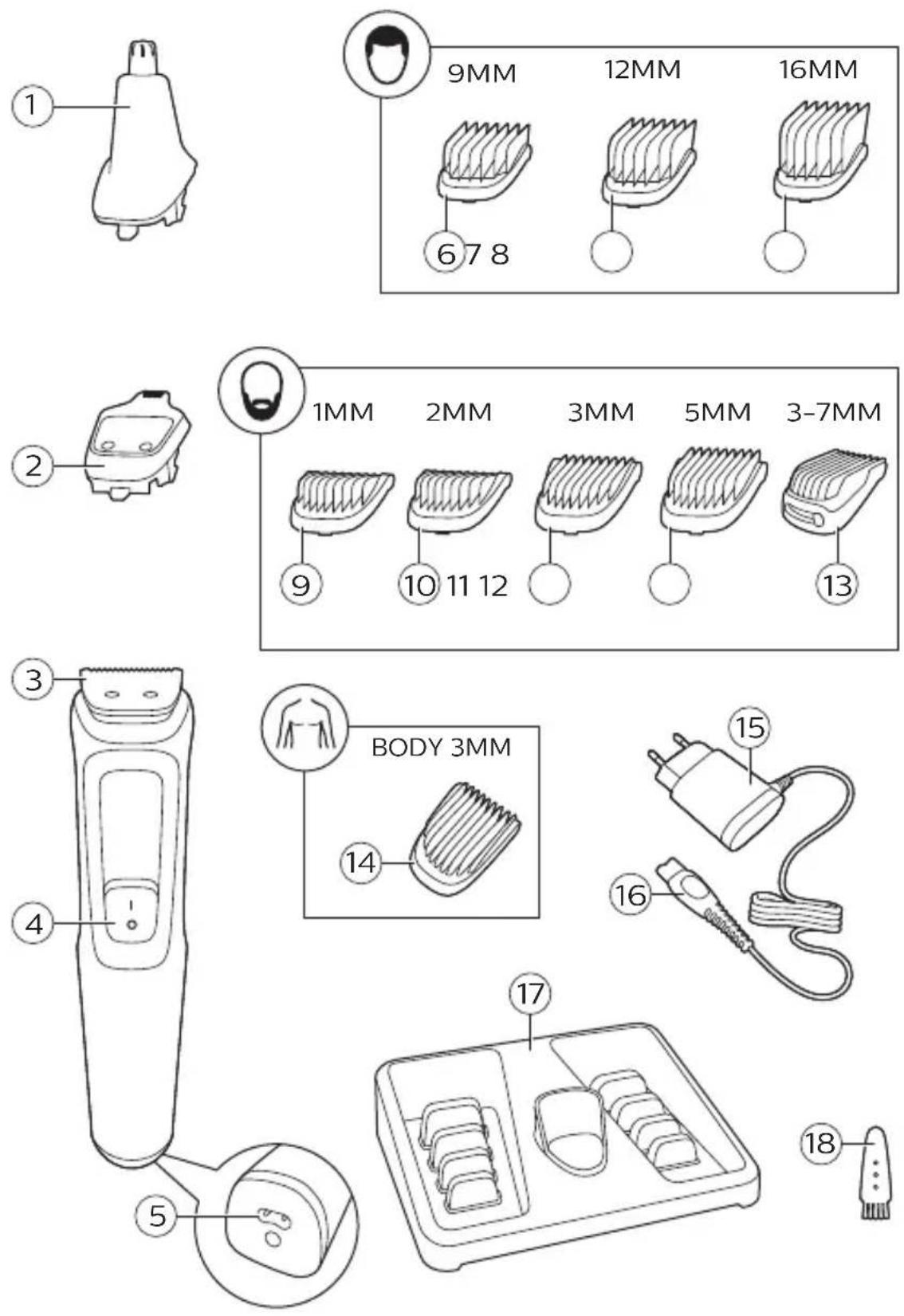 PHILIPS Series 3000 MG3747 - 2