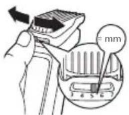PHILIPS Series 3000 MG3747 - Kam mm - 1