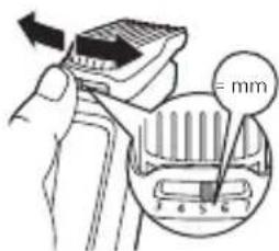 PHILIPS Series 3000 MG3747 - Beard combs - 1