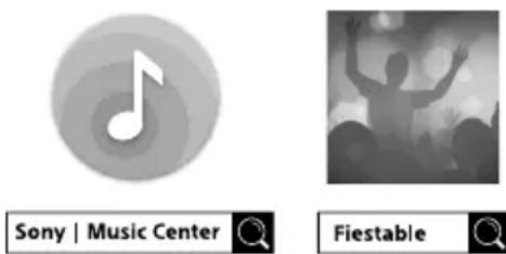 SONY GTKXB60 - Utilisation de « Sony | Music Center » et « Fiestable » via la connexion BLUETOOTH - 1