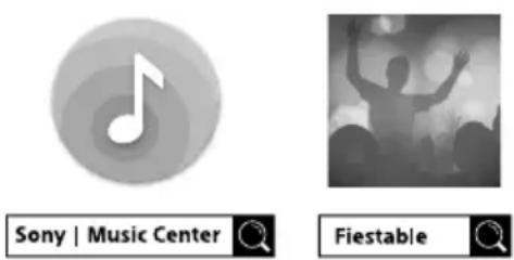 SONY GTKXB60 - Verwendung von „Sony | Music Center“ und „Fiestable“ über eine BLUETOOTH-Verbindung - 1