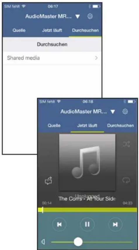 TECHNISAT TechniSound MR2 - Muziekspeler / UPnP gekruiken - 1